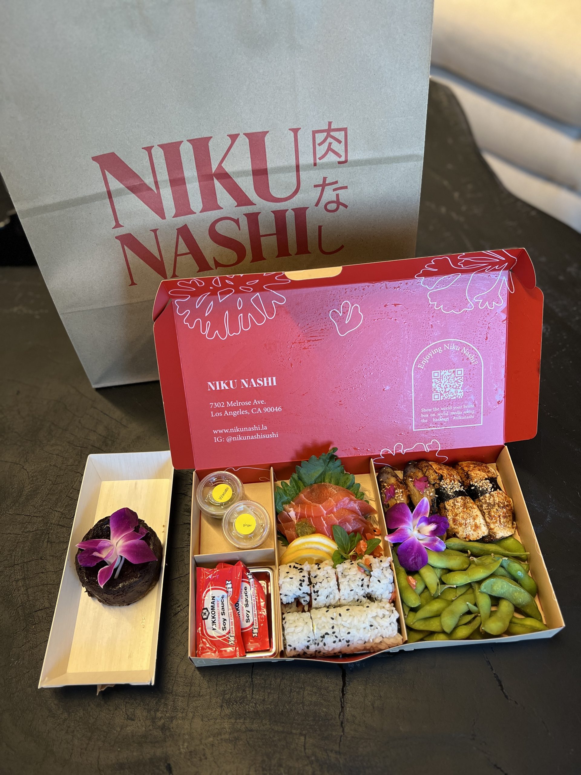 Niku Nashi Sushi Bento Box 