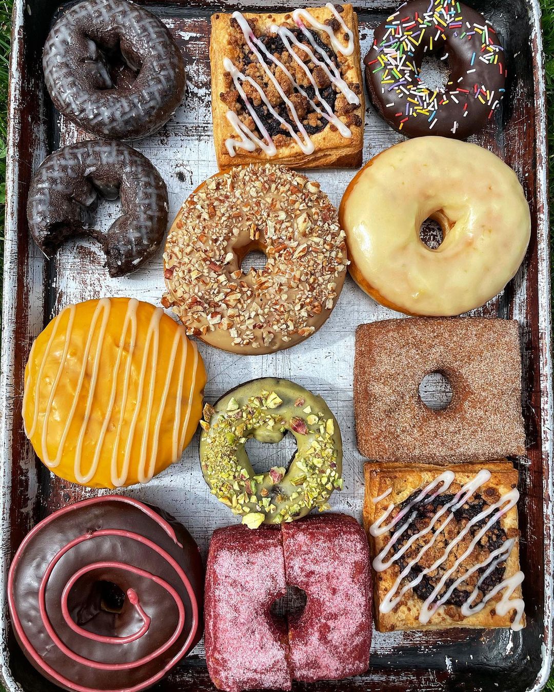 Dozen doughnuts from Peaceful Provisions