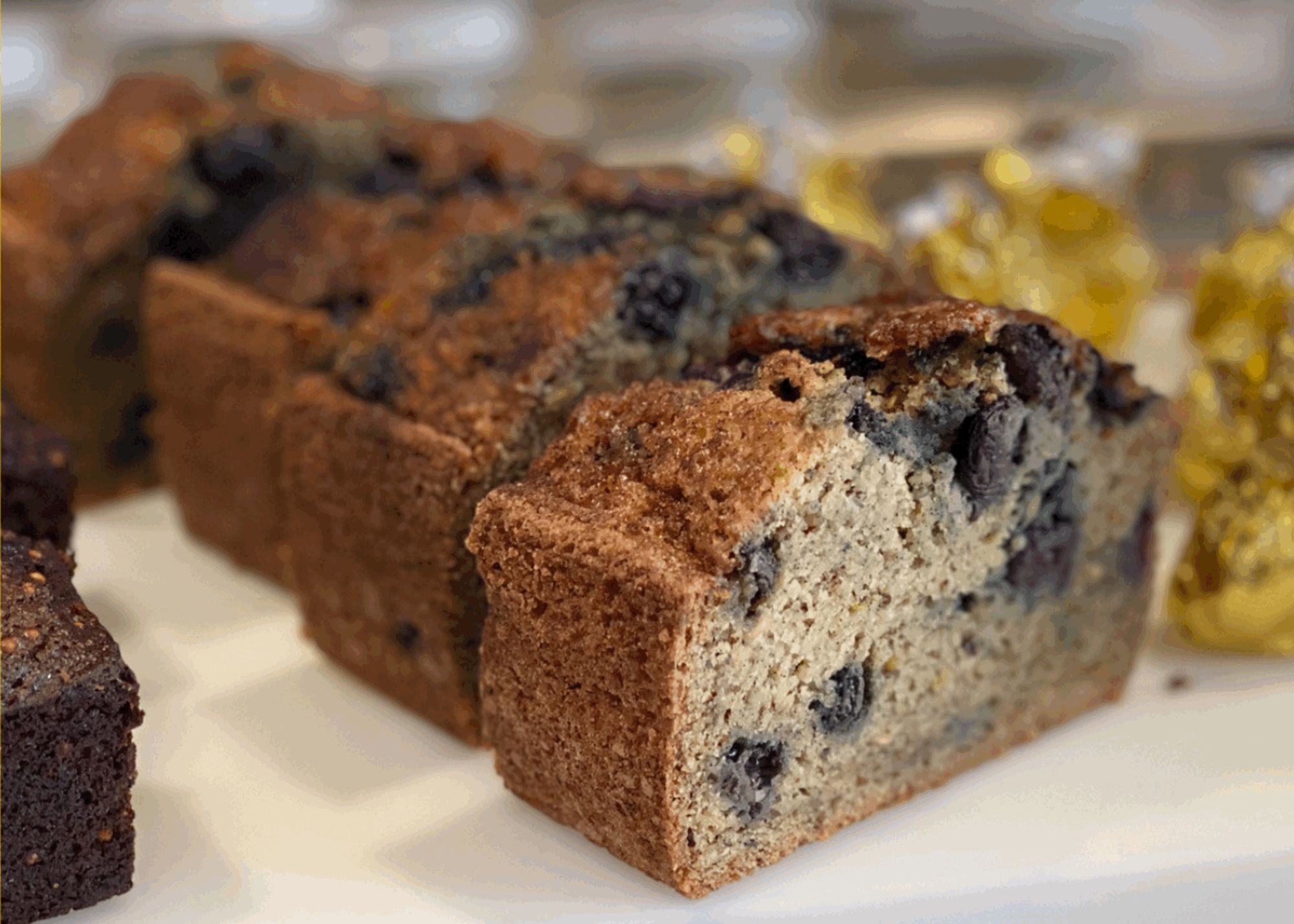 goodsugar blueberry bread and other baked goods