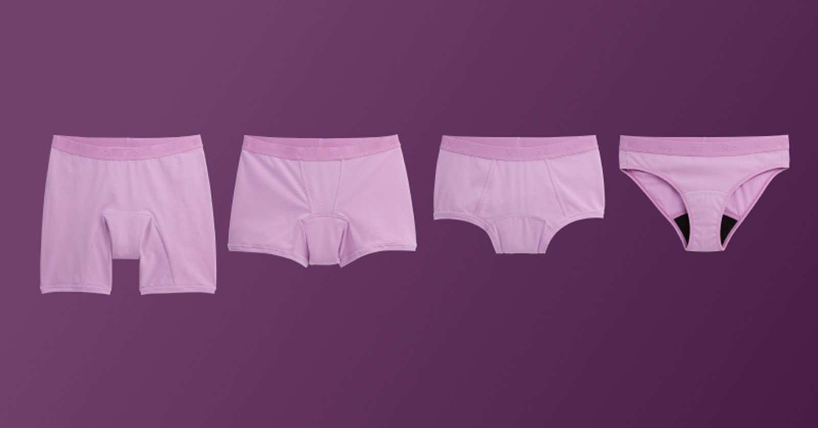 TomboyX line of period underwear