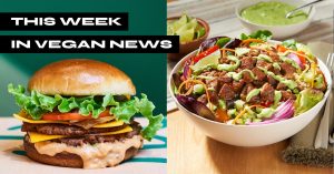 Beyond Meat steak bowl and burger from Hart House