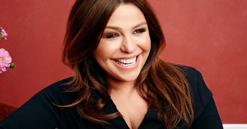 Rachael Ray smiling on couch