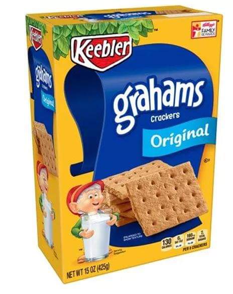 Keebler Graham Crackers box
