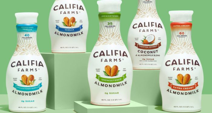 Califa Farms Almond Milk packages