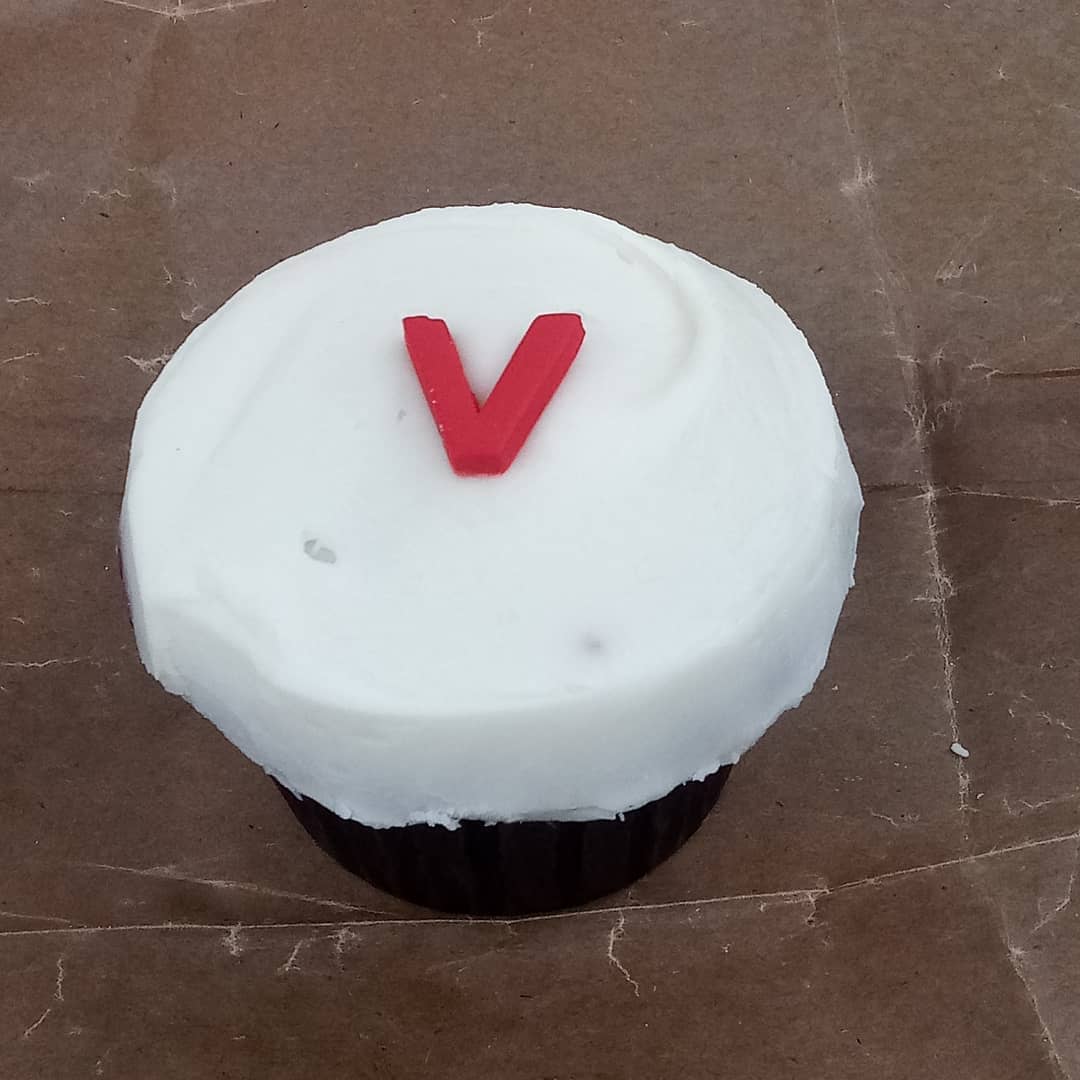 Vegan cupcake from Sprinkles