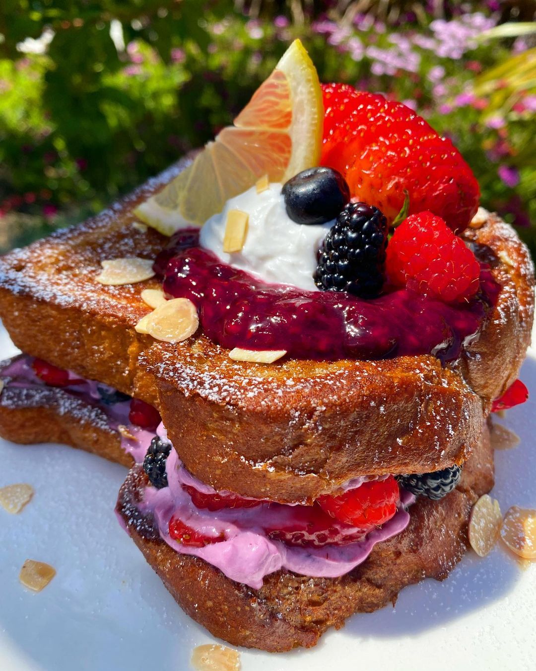 Vegan French toast from The Wild Chive