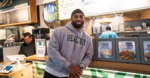 NFL Champ Justin Hollins at Plank Junkie