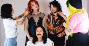 Symbolica Salon Owners Gina Ruggirello and Jasmine Kokoszka styling models