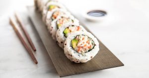 Konscious Foods vegan sushi