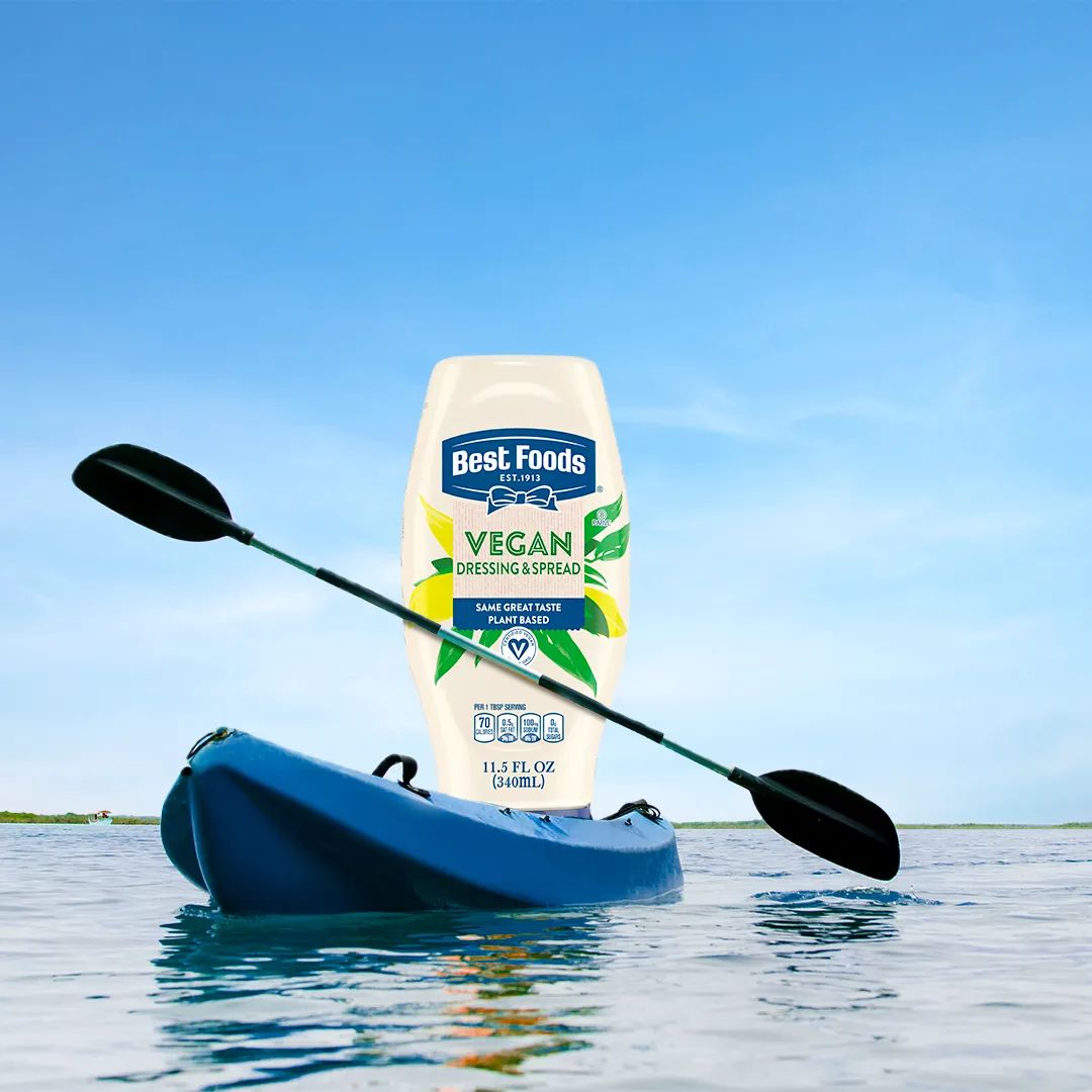 Best Foods vegan mayo in kayak