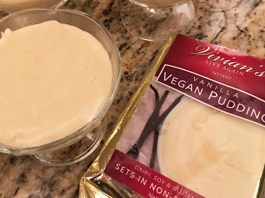 Vegan pudding from Vivian’s