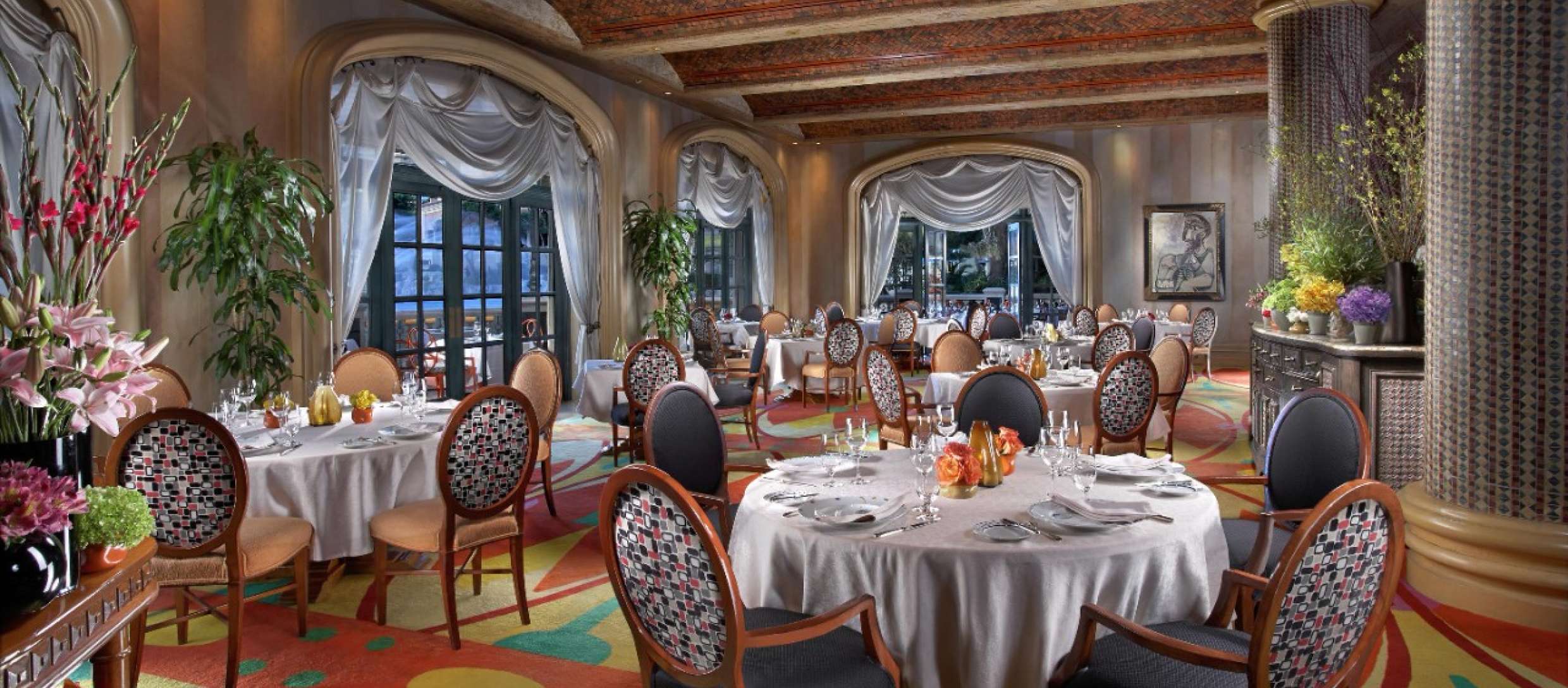 Picasso interior of restaurant