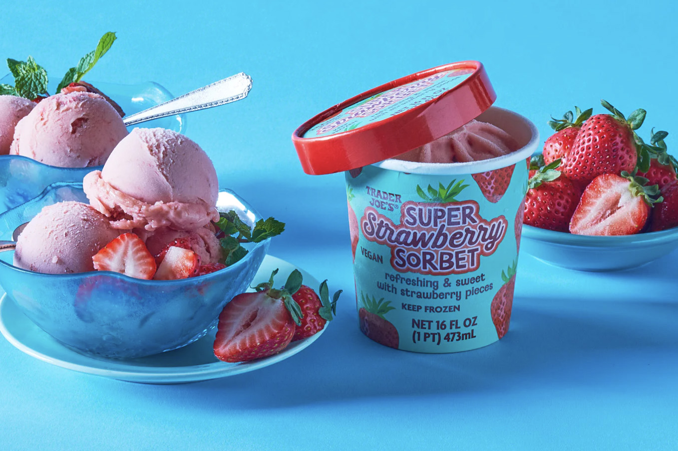 Super Strawberry Sorbet