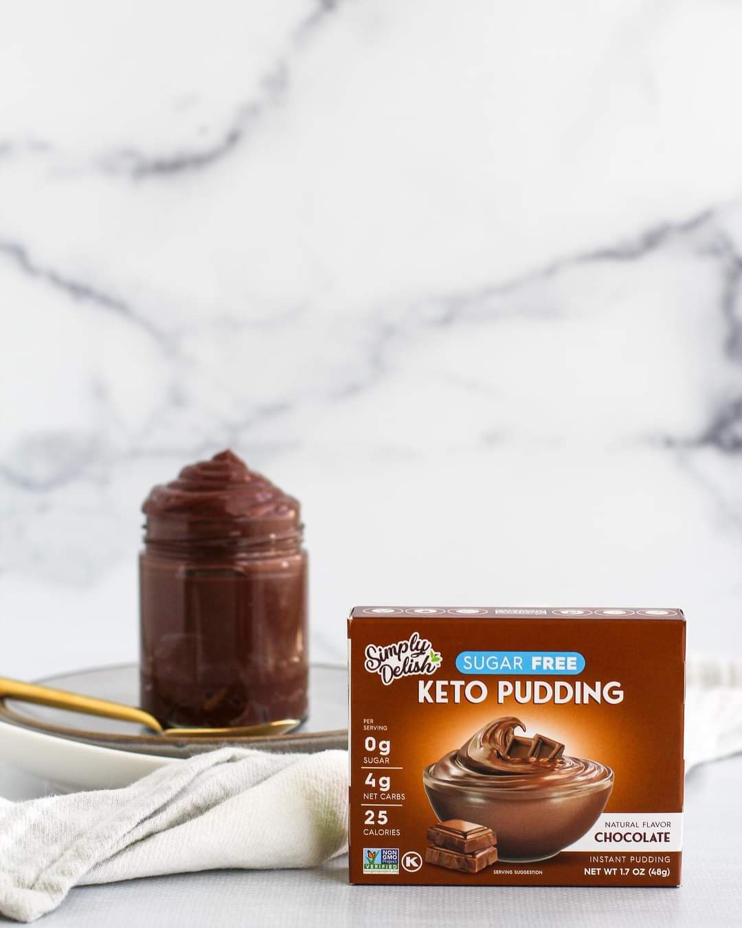 Vegan pudding from Simply Delish