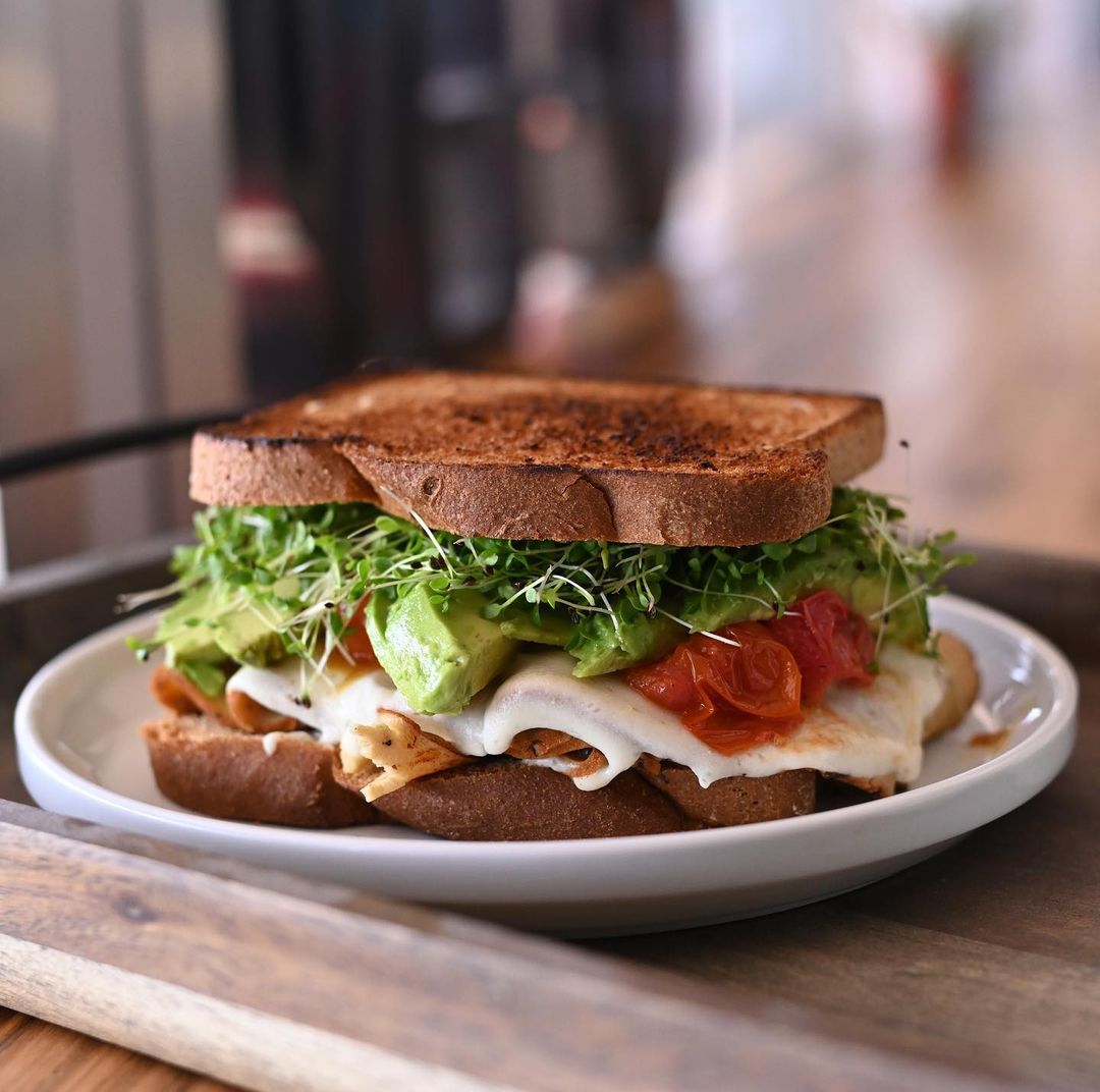Vida’s Plant-Based Butcher vegan sandwich