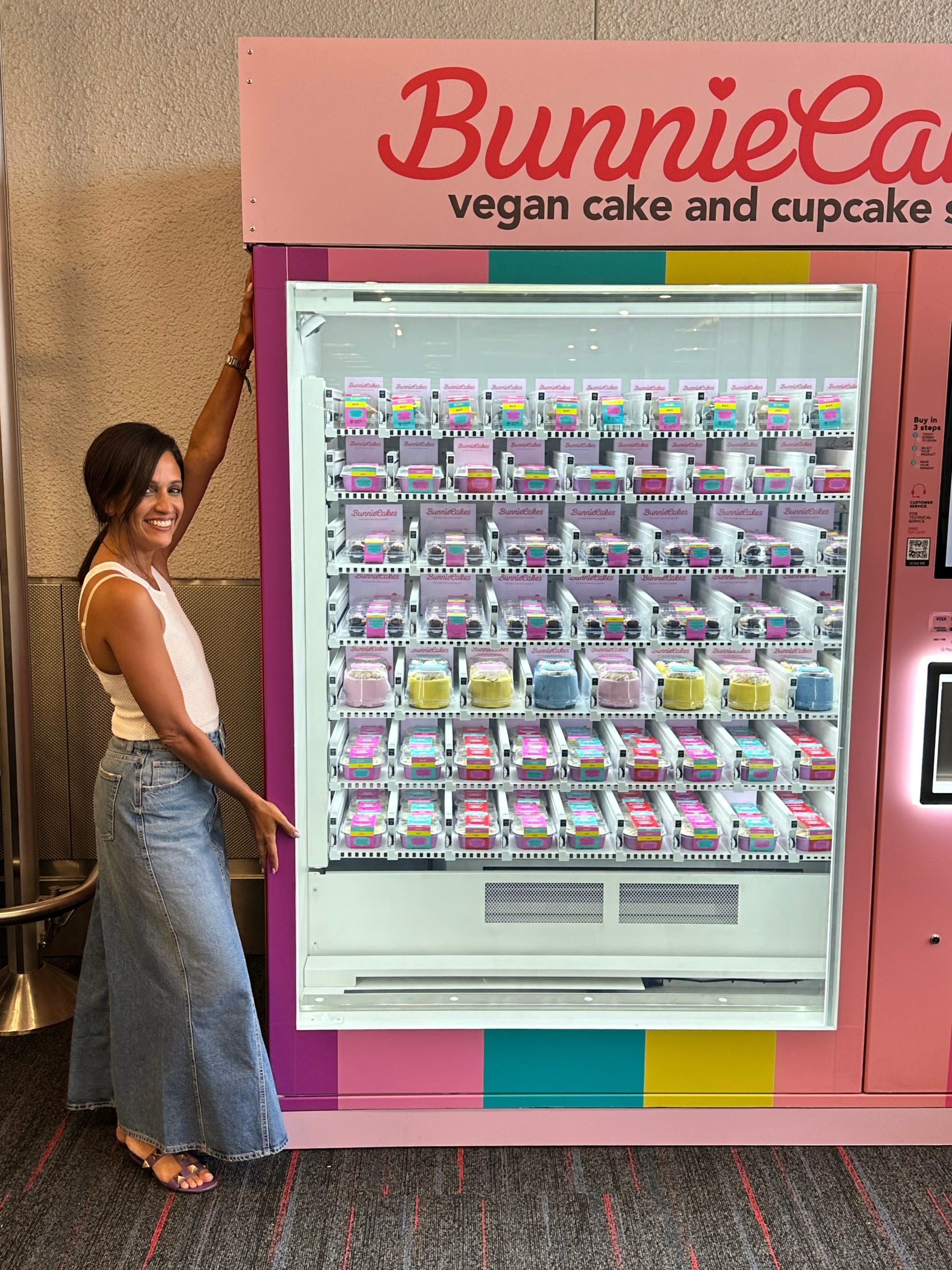 Vegan Bakery Bunnie Cakes Launches Vending Machine at Miami Airport