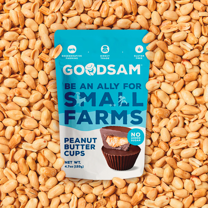 GoodSAM vegan peanut butter cups