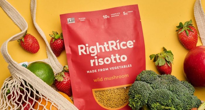 RightRice vegan risotto with vegetables