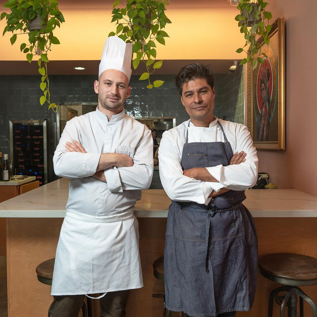 Chefs Mario Alberto and Daniel Matho