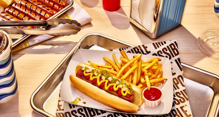 Impossible Foods Hot Dog