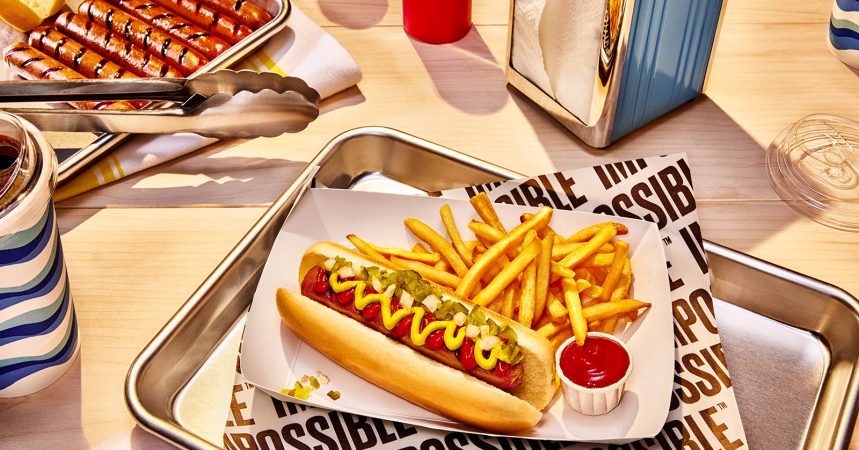 Impossible Foods Hot Dog