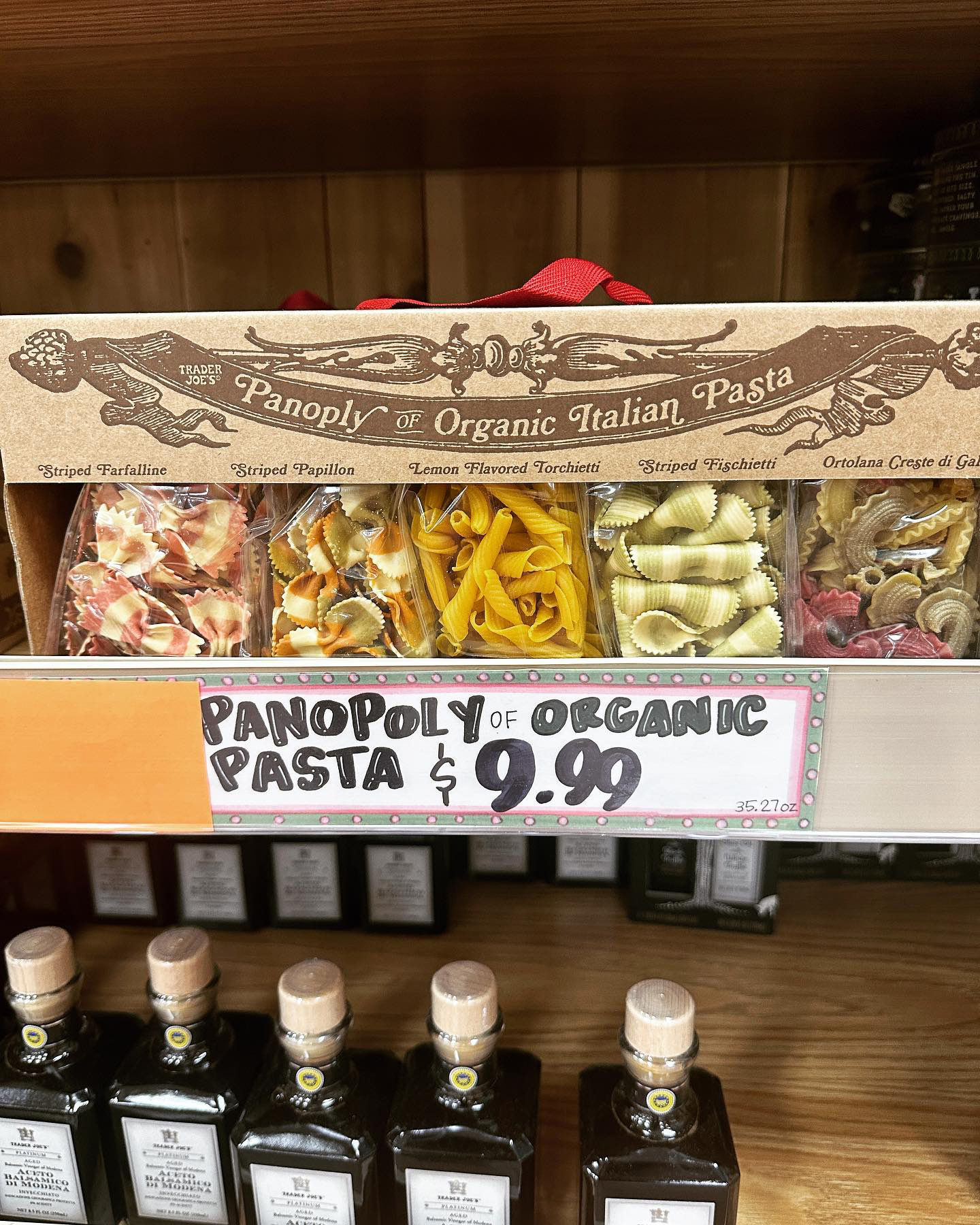 Panoply of Organic Italian Pasta