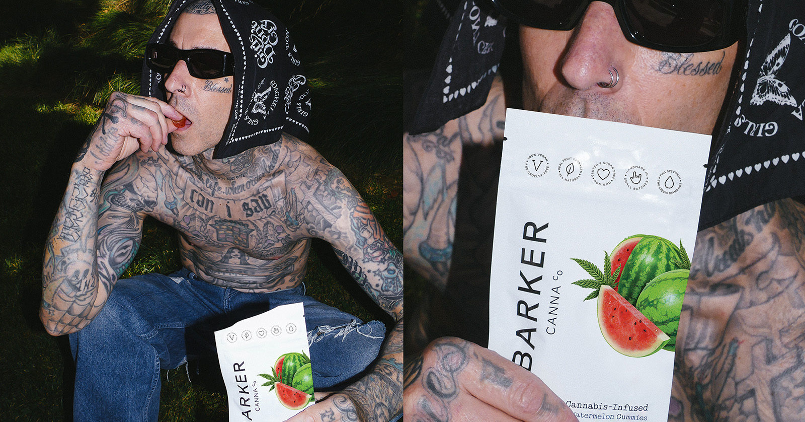Travis Barker Launches Vegan Cannabis Brand