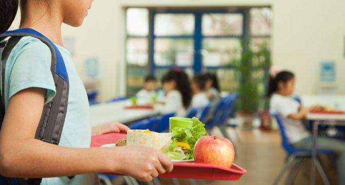 plant-based school lunch