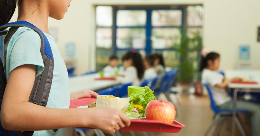 plant-based school lunch