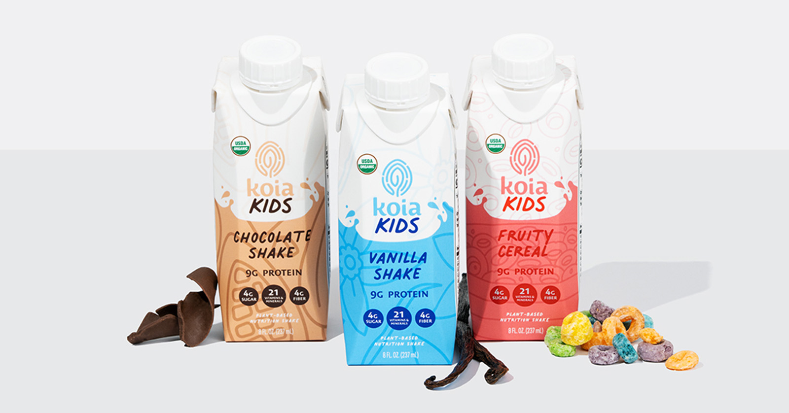 Koia Launches Kids Line of Plant-Based Nutrition Shakes