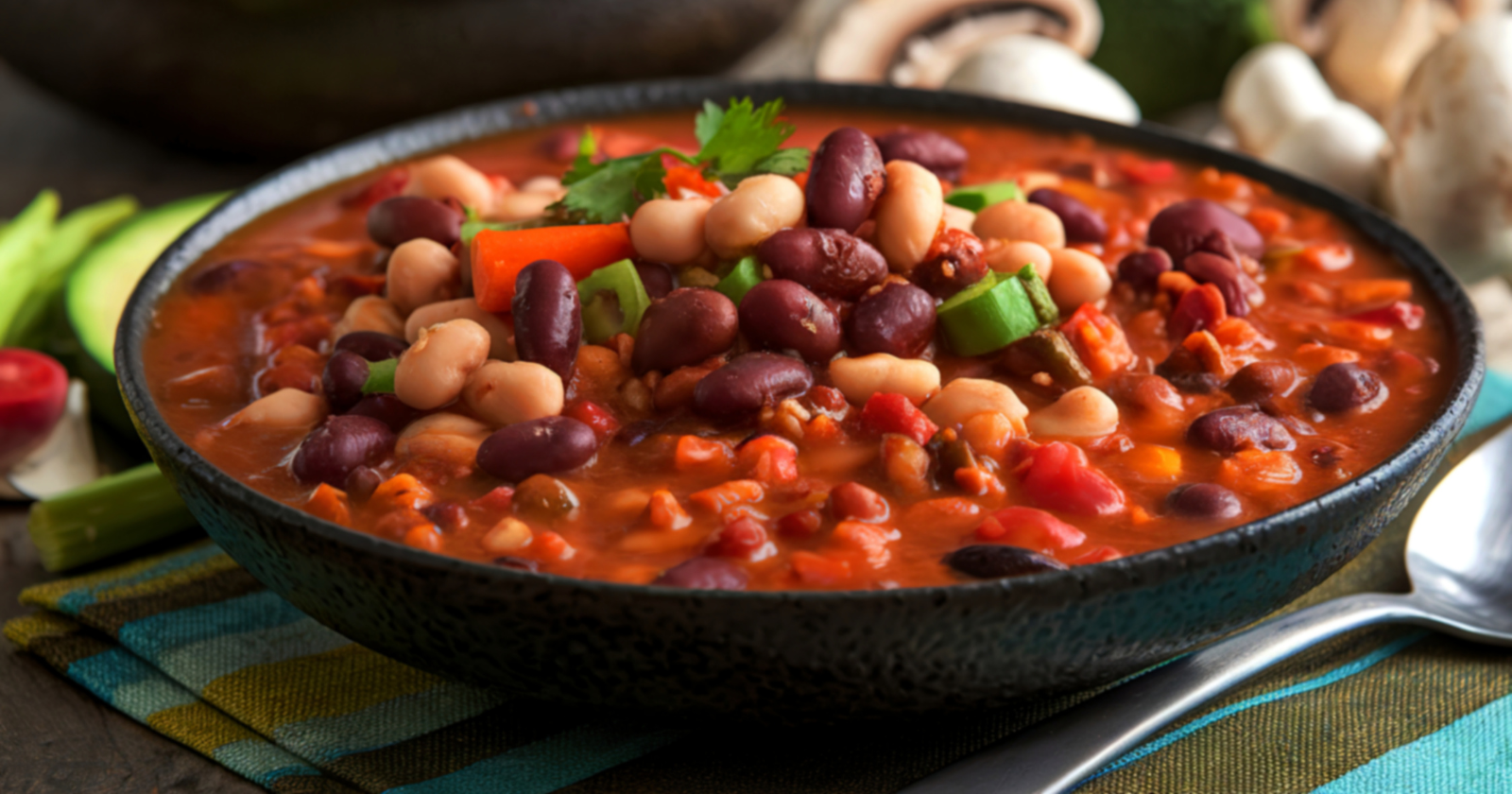 This vegan chili convinced my dad to go meatless once a week