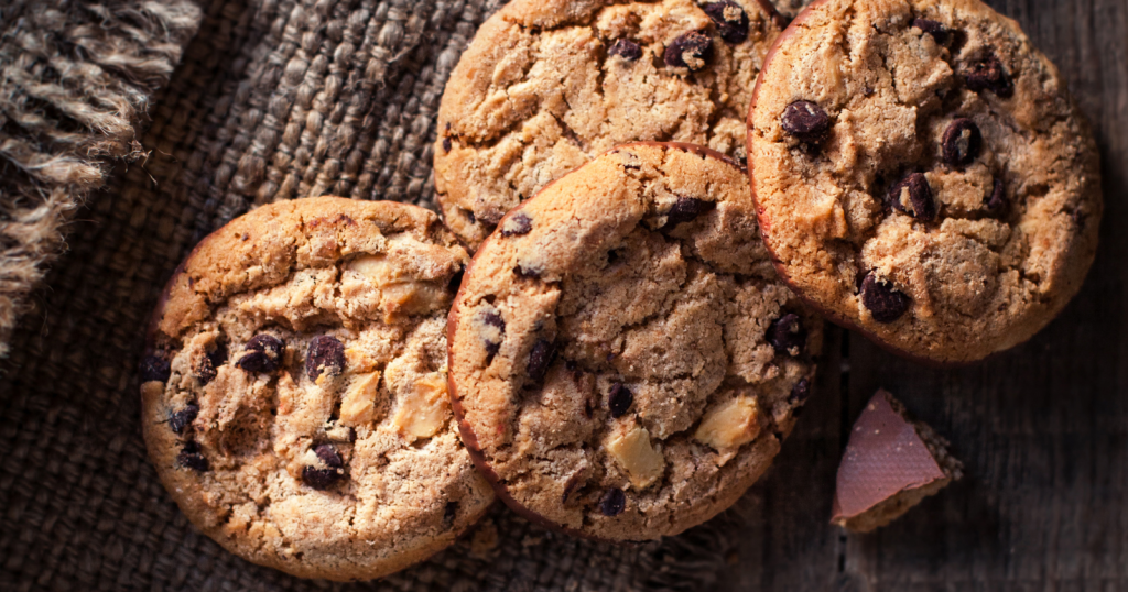 These gooey vegan chocolate chip cookies are worth preheating the oven for