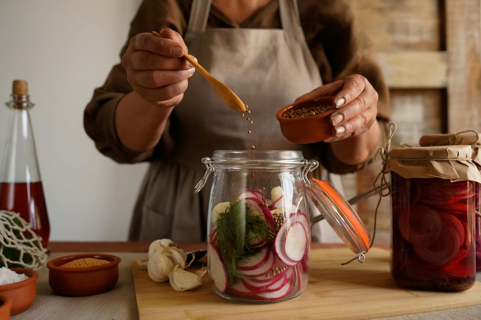 fermented foods jars