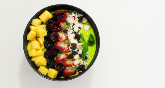 Healthy plant based meal