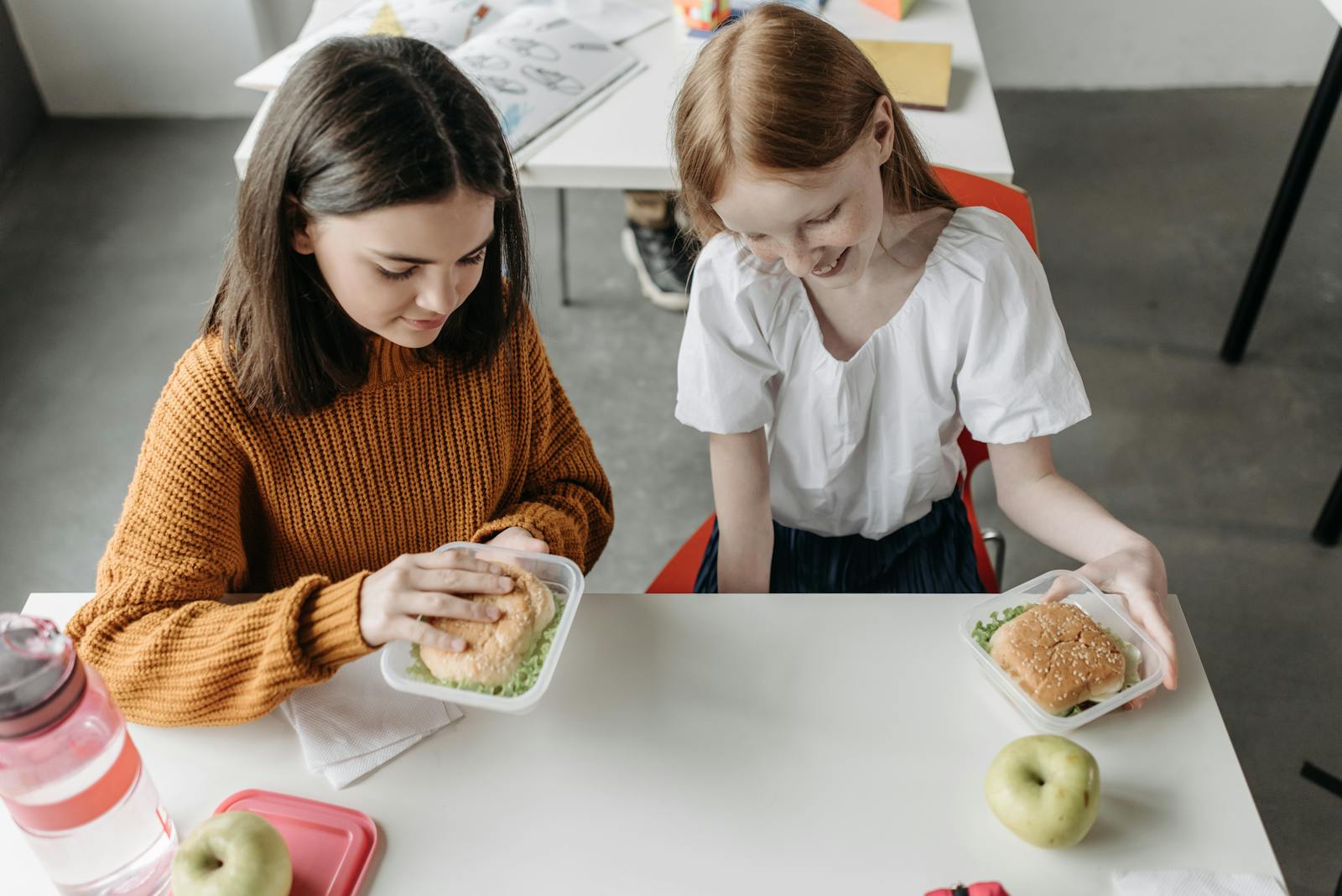 school lunch plant-based