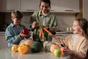 Children who grow up cooking with their parents eat 40% more vegetables as adults, new longitudinal study finds