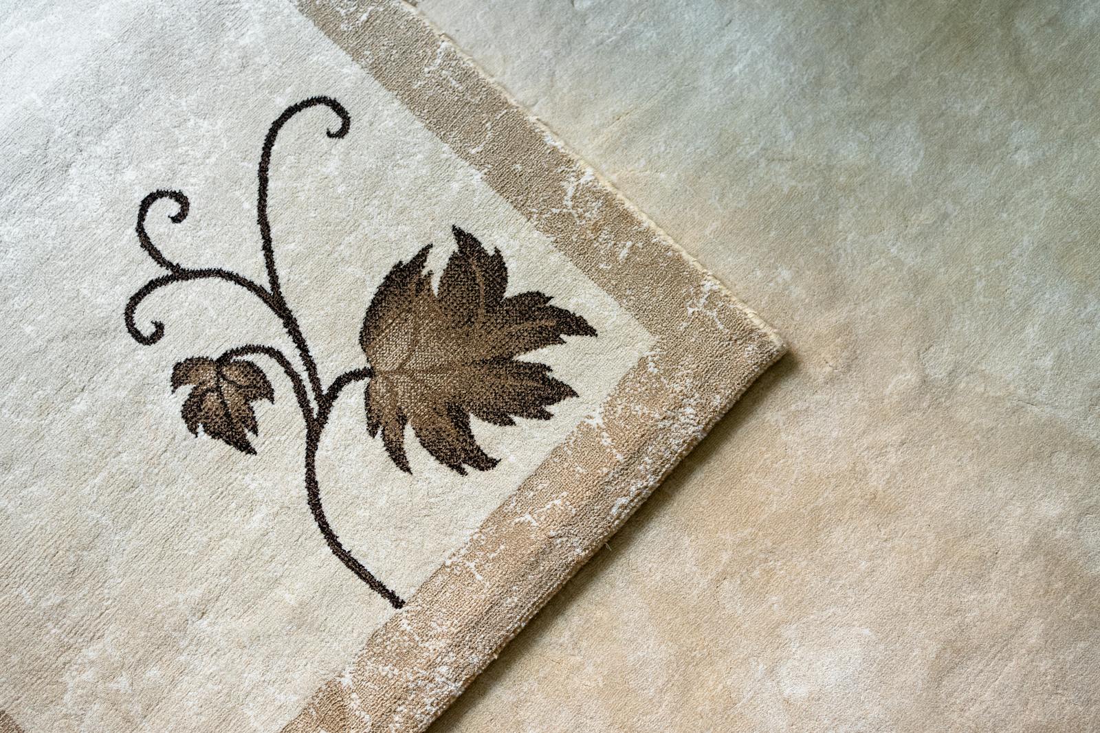 patterned pub carpet close-up