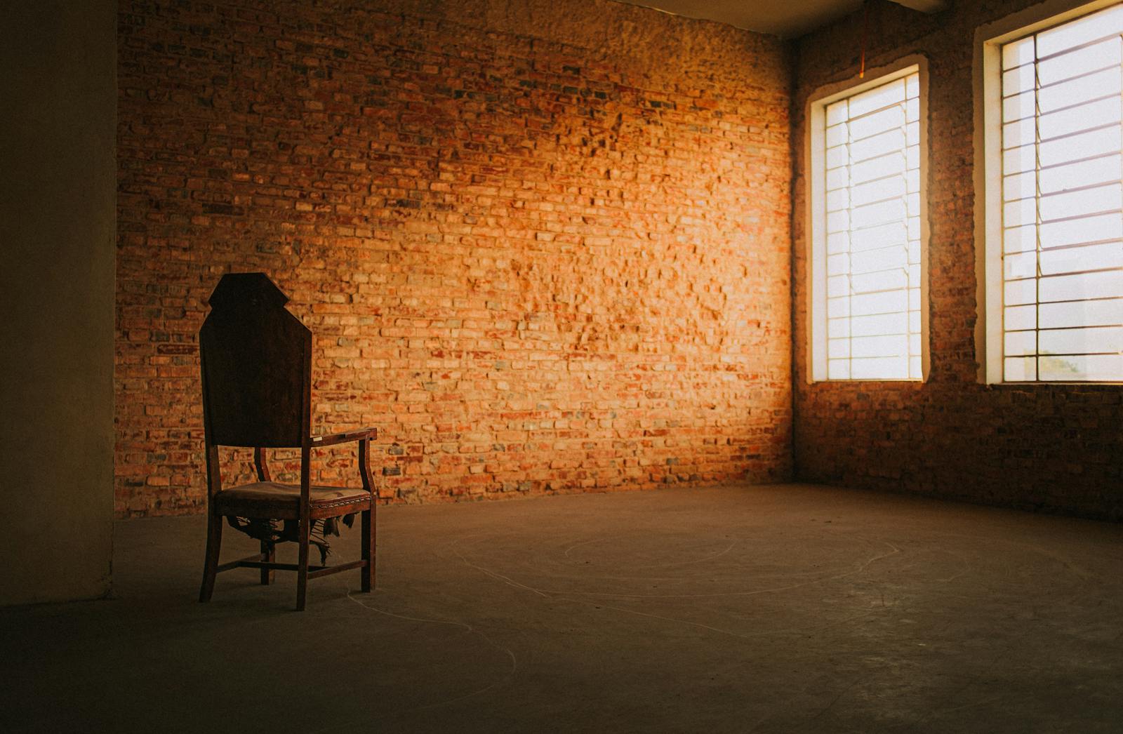 empty chair sunlight