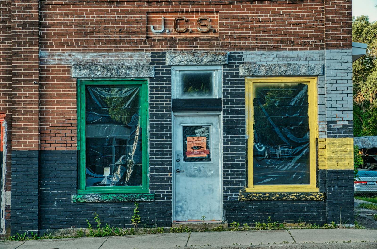 empty hometown street