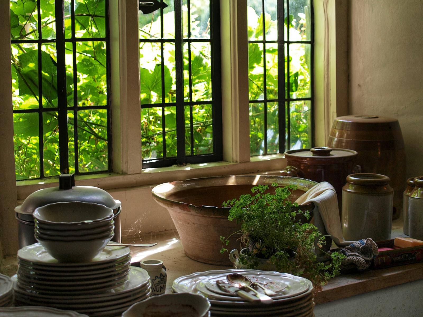 quiet kitchen morning light
