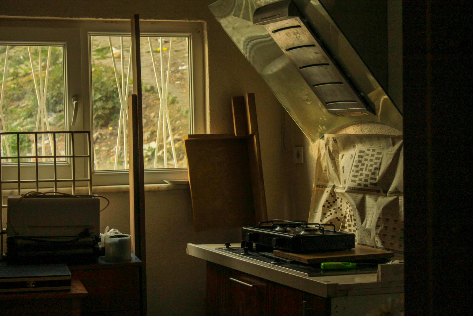 quiet kitchen morning