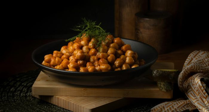 There's a One-Pan Harissa Chickpea Bake That's Quietly Become the Most Requested Recipe in Our Test Kitchen — It Takes 25 Minutes