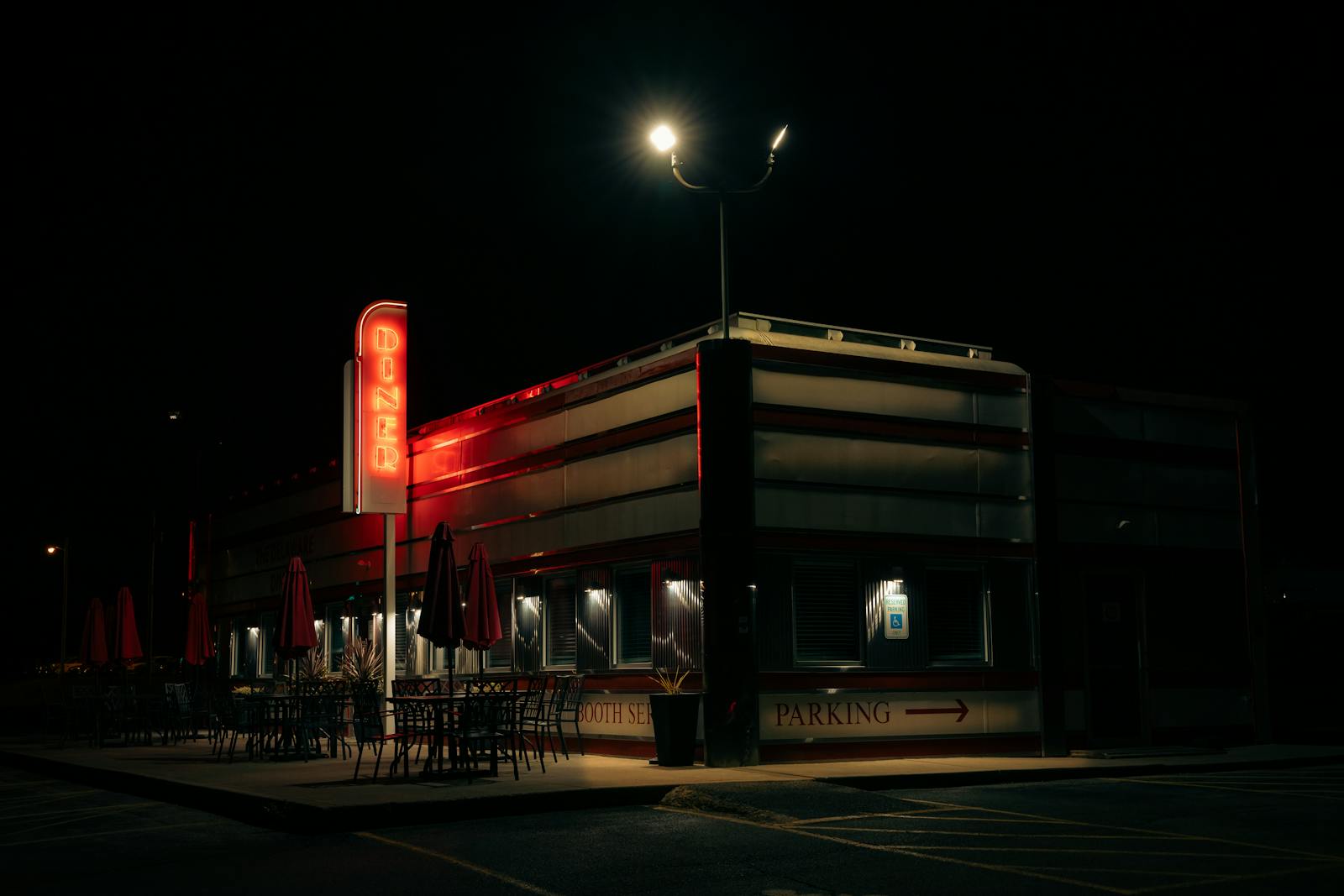 diner late night counter