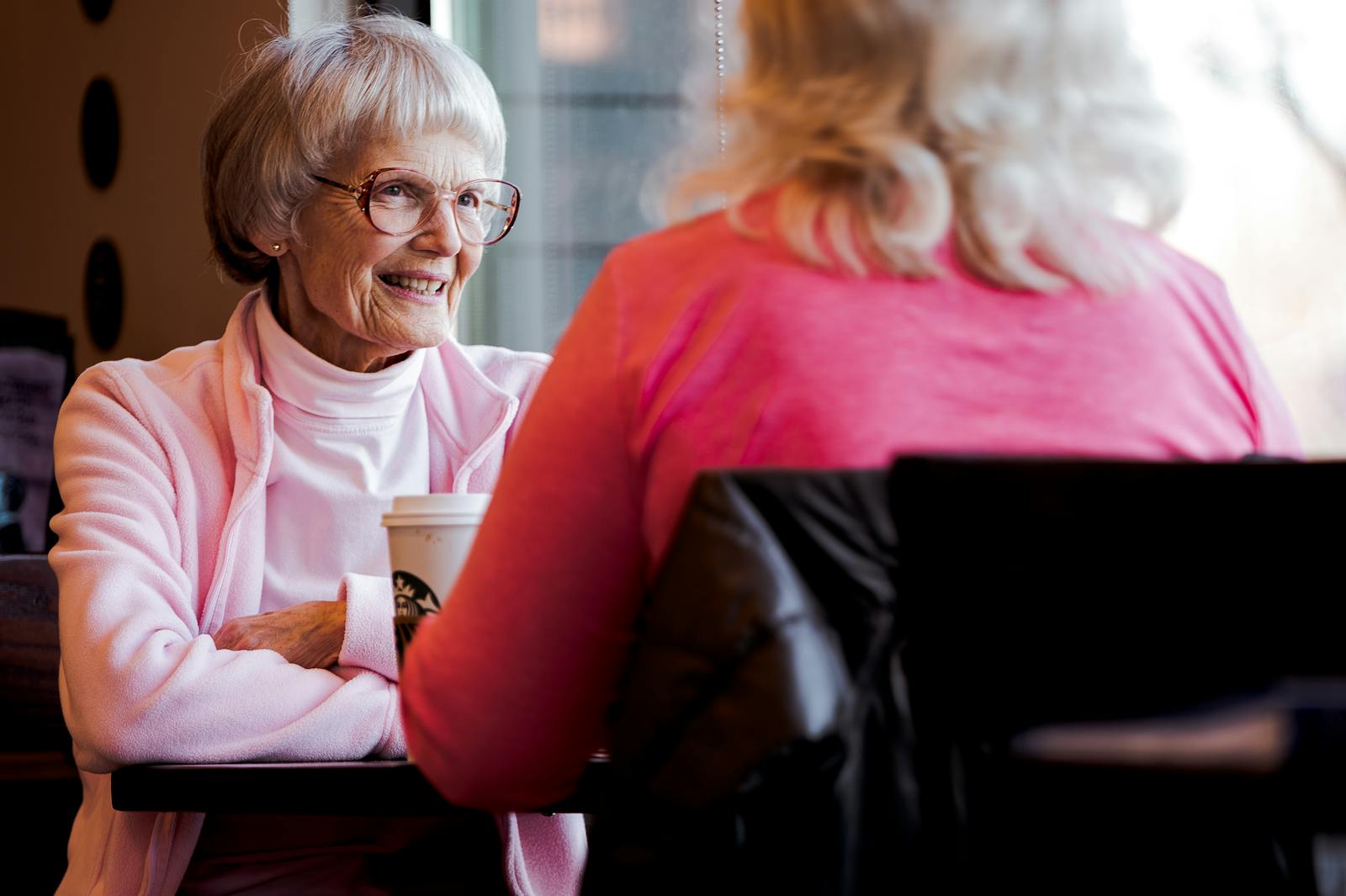 midlife coffee conversation