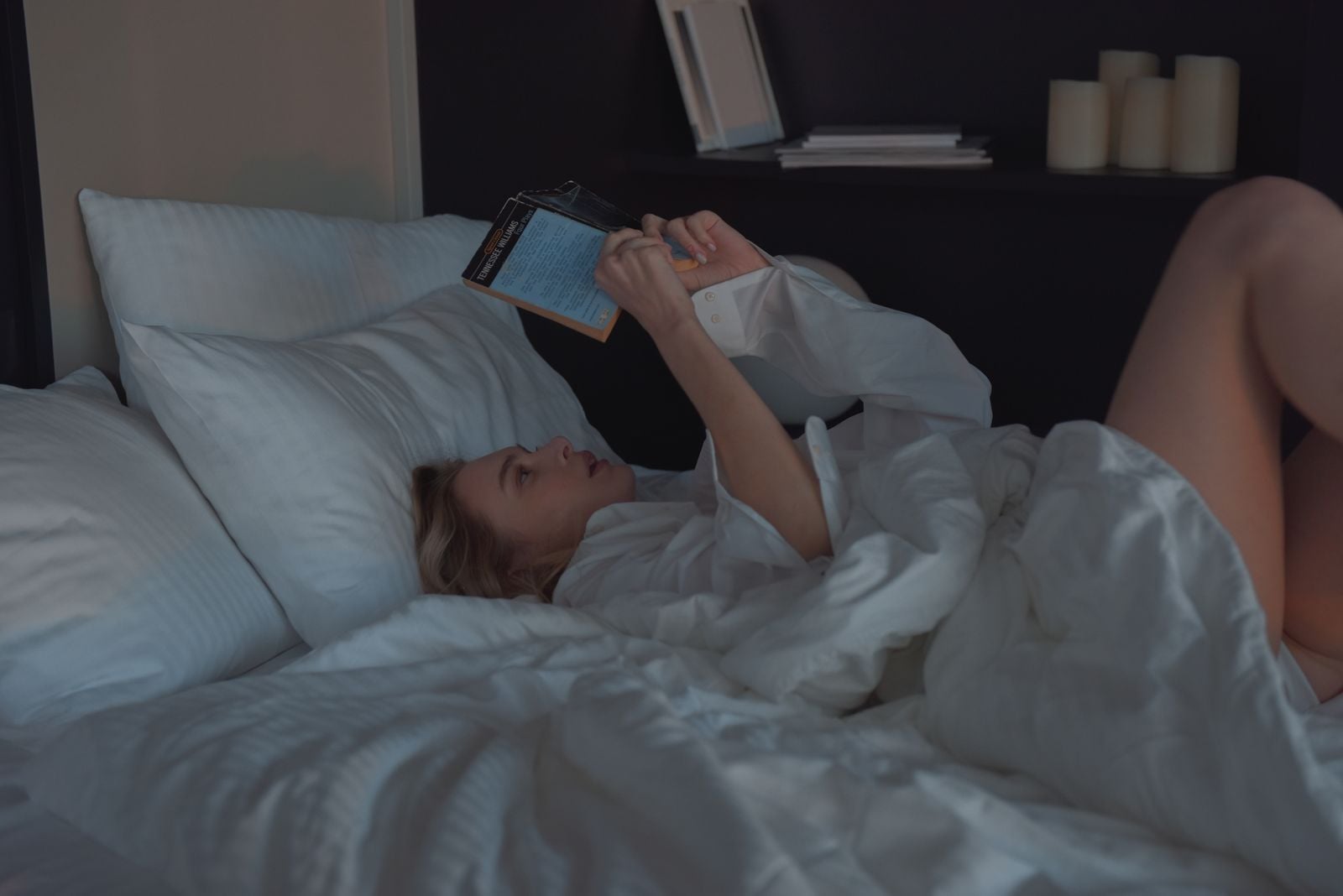 bedside lamp book