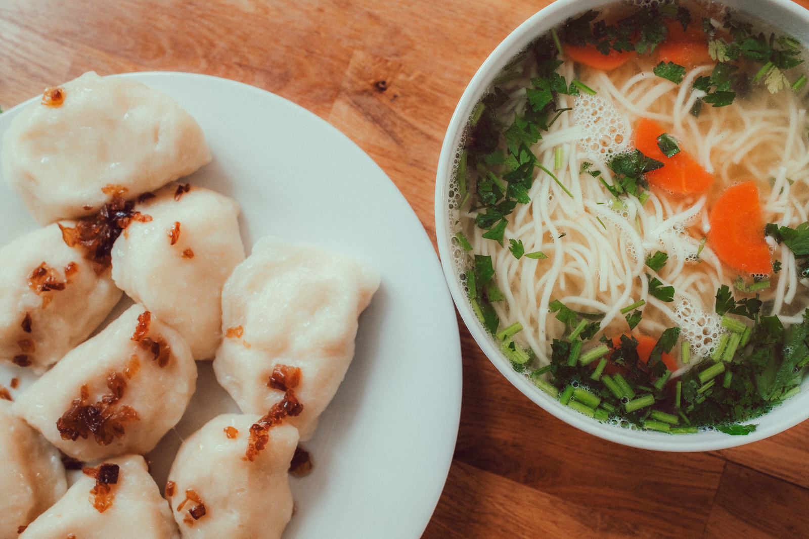 bowl of simple home cooked food